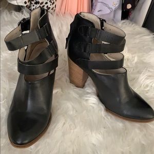 Seychelles Black Buckle Boots